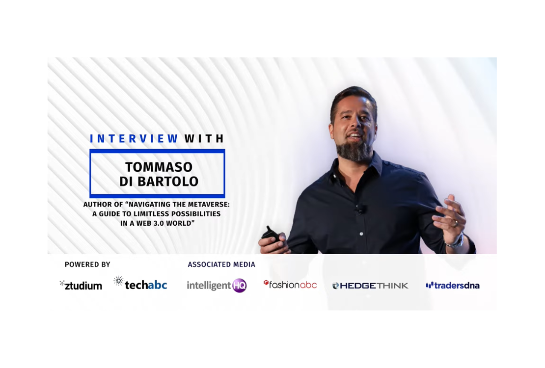 The Metaverse For Businesses: Tommaso Di Bartolo, Author Of 'Navigating The Metaverse', On The Latest Episode Of Dinis Guarda YouTube Podcast Series